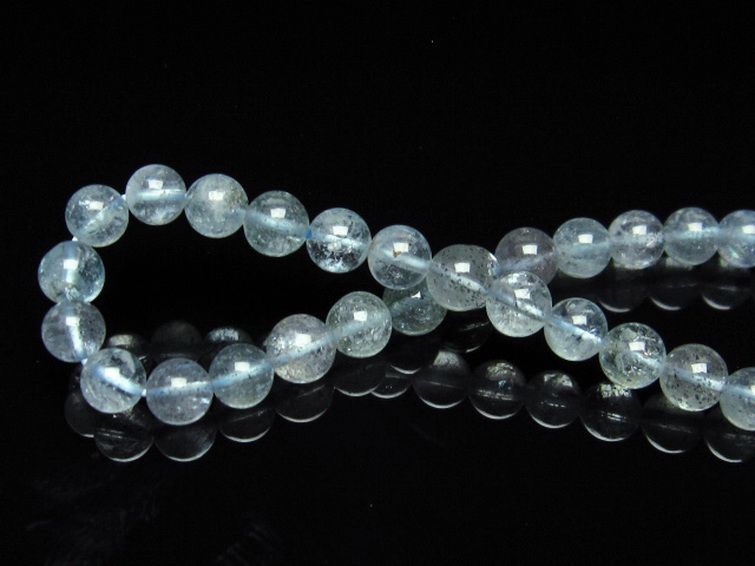 アクアマリン ブレスレット 6mm [T537-14724] 2枚目
