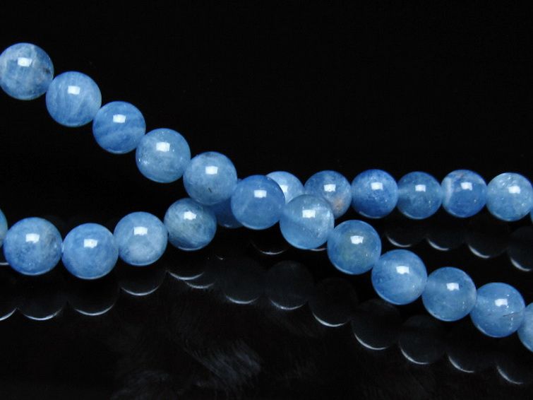 アクアマリン ブレスレット 6mm [t537-15475] 2枚目