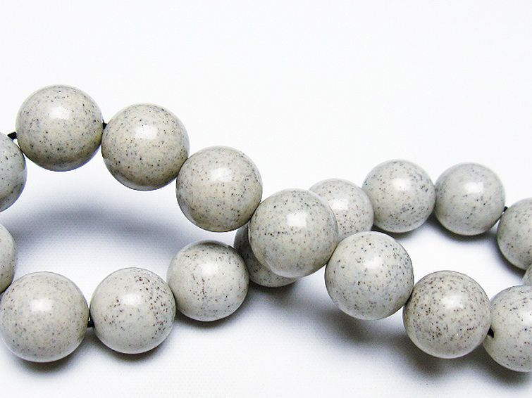 台湾産 北投石 天然ラジウム効果 ブレスレット 12mm [T538-2409] 2枚目