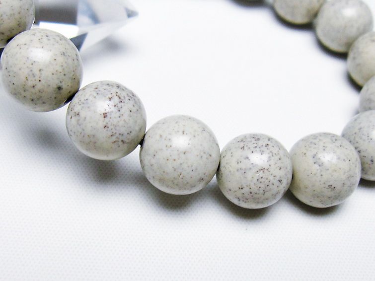 台湾産 北投石 天然ラジウム効果 ブレスレット 12mm [T538-2648] 3枚目