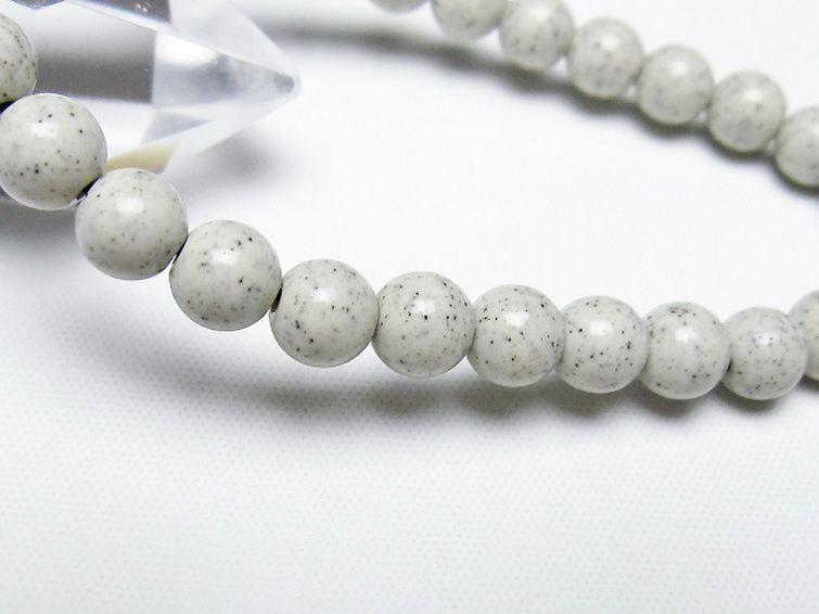 台湾産 北投石 天然ラジウム効果 ブレスレット 7mm [t538-2789] 3枚目