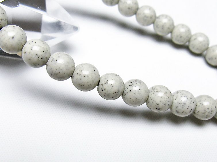 台湾産 北投石 天然ラジウム効果 ブレスレット 7mm [t538-2797] 3枚目