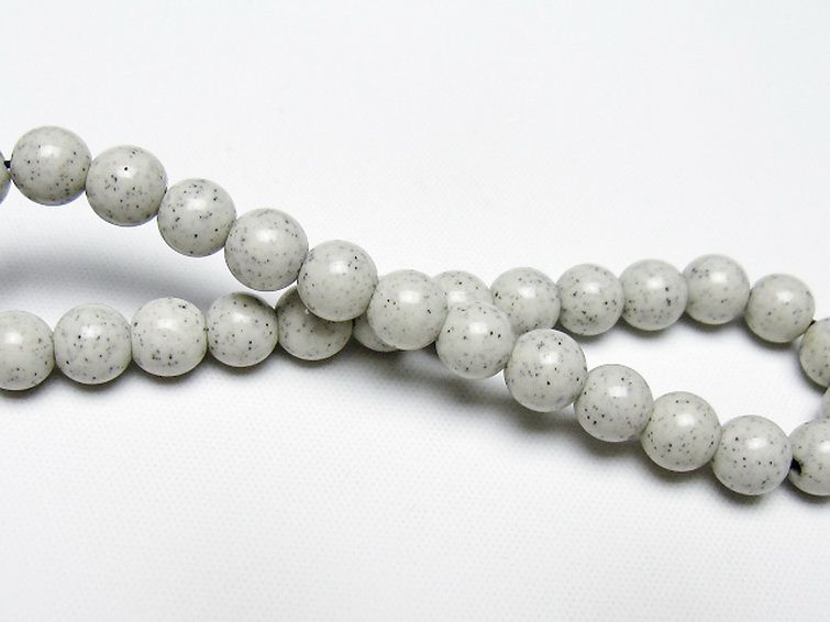 台湾産 北投石 天然ラジウム効果 ブレスレット 7mm [t538-2808] 2枚目