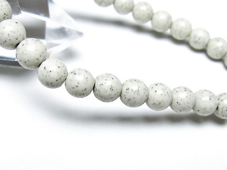 台湾産 北投石 天然ラジウム効果 ブレスレット 7mm [t538-2819] 3枚目