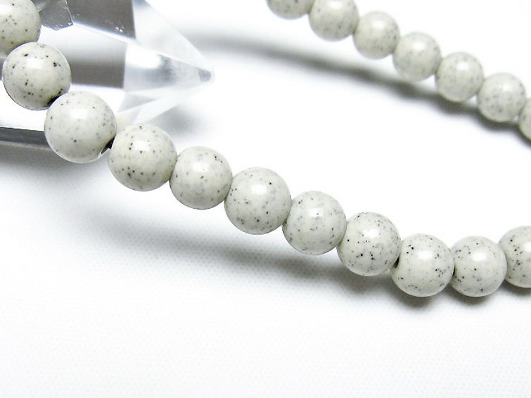 台湾産 北投石 天然ラジウム効果 ブレスレット 7mm [t538-2824] 3枚目