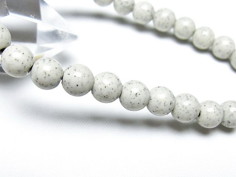 台湾産 北投石 天然ラジウム効果 ブレスレット 7mm [t538-2826] 3枚目