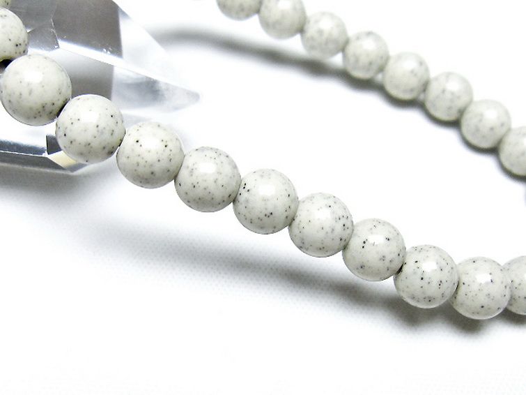 台湾産 北投石 天然ラジウム効果 ブレスレット 7mm [t538-2827] 3枚目