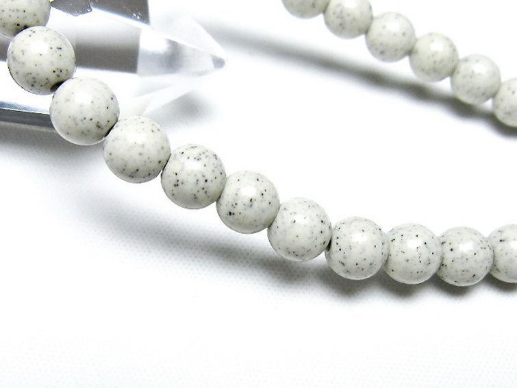 台湾産 北投石 天然ラジウム効果 ブレスレット 7mm [t538-2837] 3枚目