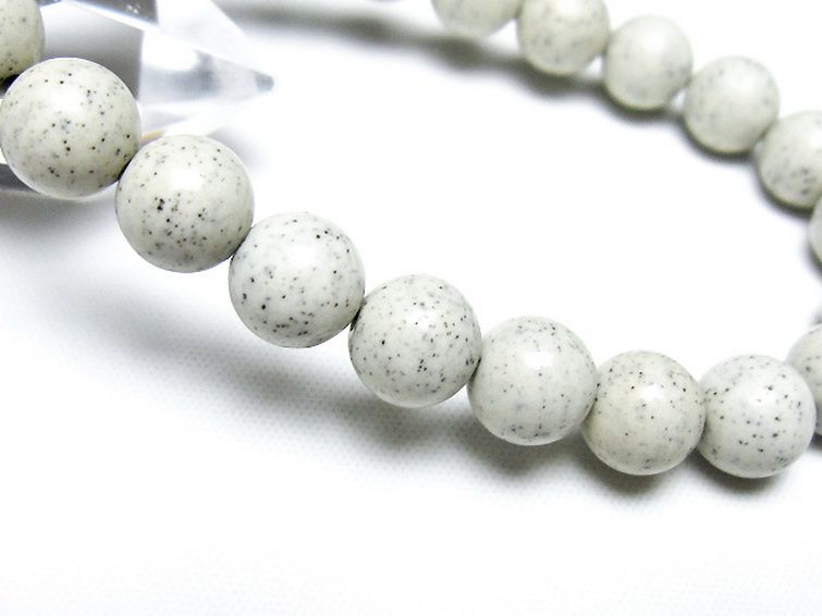 台湾産 北投石 天然ラジウム効果 ブレスレット 9mm [t538-2849] 3枚目