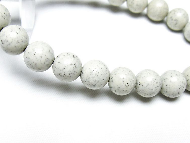 台湾産 北投石 天然ラジウム効果 ブレスレット 9mm [t538-2887] 3枚目