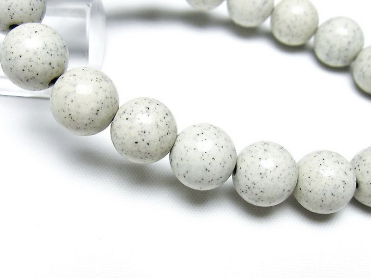 台湾産 北投石 天然ラジウム効果 ブレスレット 11mm [t538-2912] 3枚目