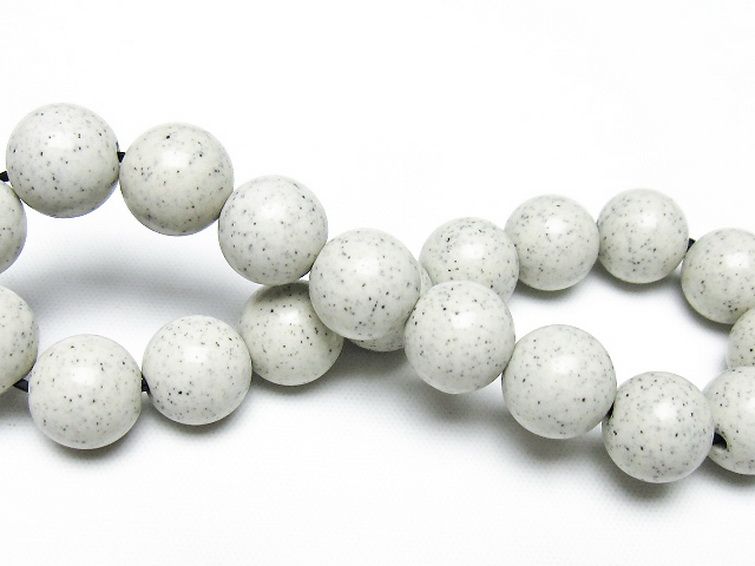 台湾産 北投石 天然ラジウム効果 ブレスレット 11mm [t538-2937] 2枚目