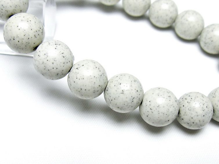 台湾産 北投石 天然ラジウム効果 ブレスレット 11mm [t538-2937] 3枚目