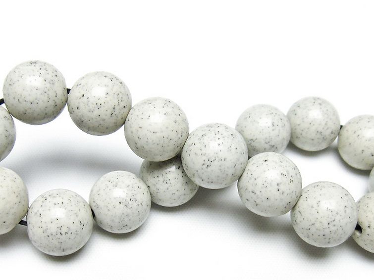 台湾産 北投石 天然ラジウム効果 ブレスレット 12mm [t538-2970] 2枚目