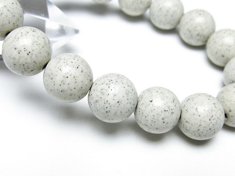 台湾産 北投石 天然ラジウム効果 ブレスレット 12mm [t538-2970] 3枚目