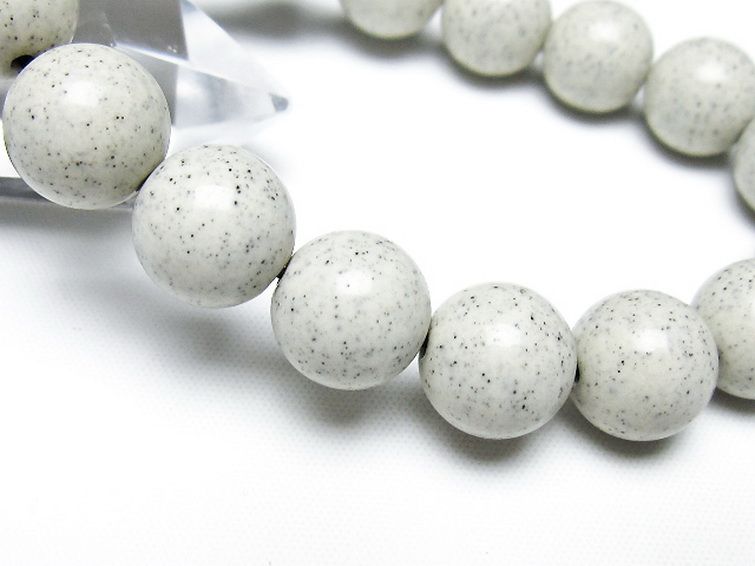 台湾産 北投石 天然ラジウム効果 ブレスレット 12mm [t538-2974] 3枚目