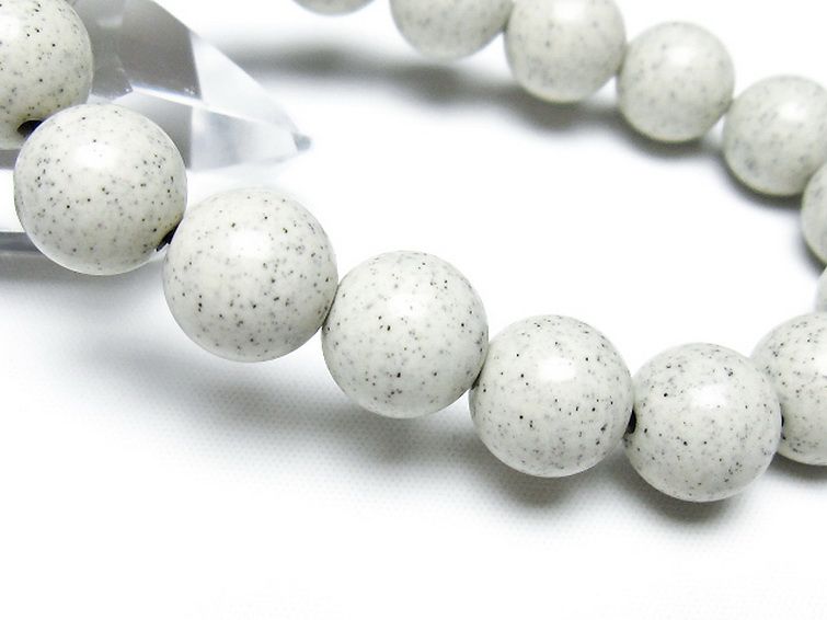 台湾産 北投石 天然ラジウム効果 ブレスレット 12mm [t538-2991] 3枚目