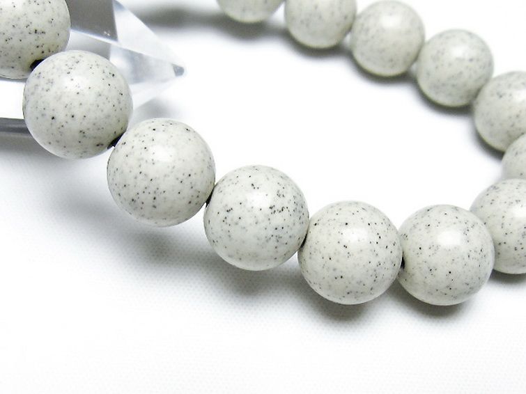 台湾産 北投石 天然ラジウム効果 ブレスレット 12mm [t538-2995] 3枚目