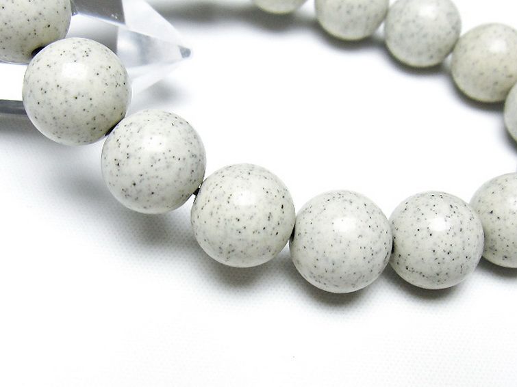 台湾産 北投石 天然ラジウム効果 ブレスレット 12mm [t538-2996] 3枚目
