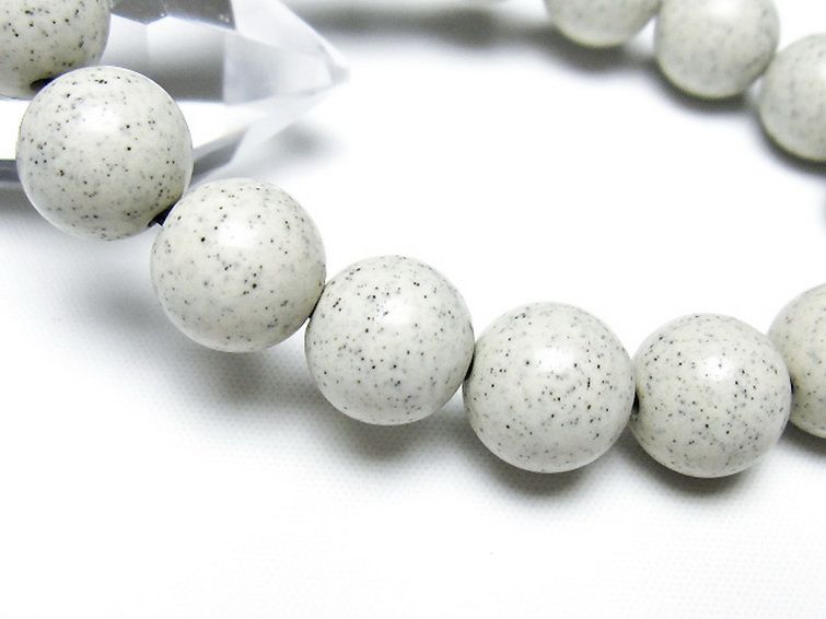 台湾産 北投石 天然ラジウム効果 ブレスレット 12mm [t538-3002] 3枚目