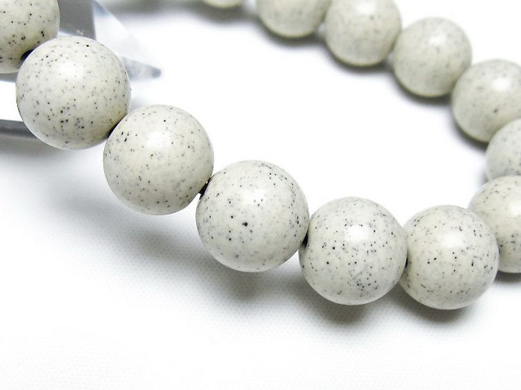 台湾産 北投石 天然ラジウム効果 ブレスレット 12mm [t538-3008] 3枚目