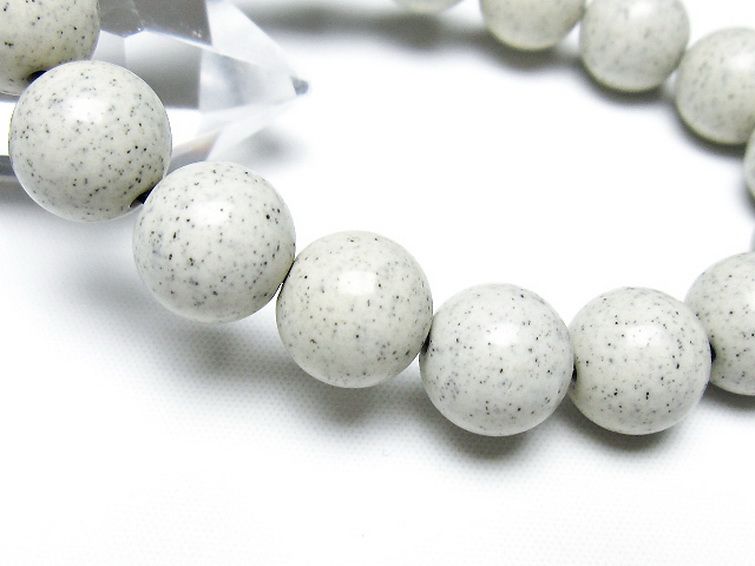 台湾産 北投石 天然ラジウム効果 ブレスレット 12mm [t538-3009] 3枚目