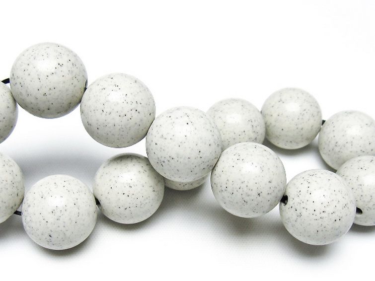 台湾産 北投石 天然ラジウム効果 ブレスレット 16mm [t538-3025] 2枚目