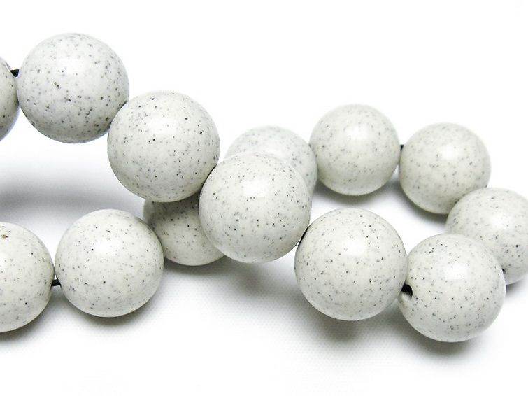 台湾産 北投石 天然ラジウム効果 ブレスレット 16mm [t538-3028] 2枚目