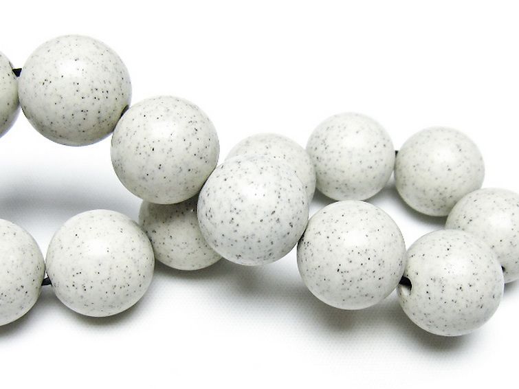 台湾産 北投石 天然ラジウム効果 ブレスレット 16mm [t538-3030] 2枚目