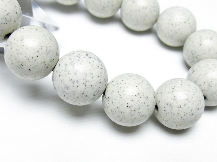 台湾産 北投石 天然ラジウム効果 ブレスレット 16mm [t538-3030] 3枚目