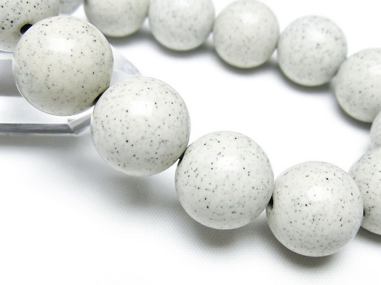 台湾産 北投石 天然ラジウム効果 ブレスレット 16mm [t538-3033] 3枚目