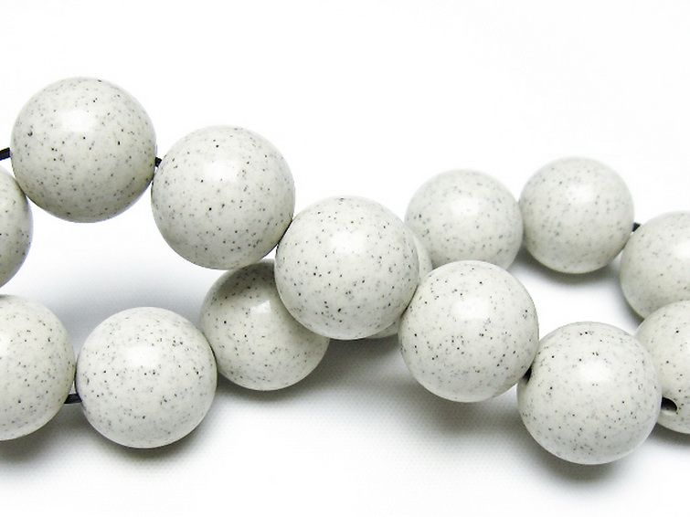 台湾産 北投石 天然ラジウム効果 ブレスレット 16mm [t538-3034] 2枚目