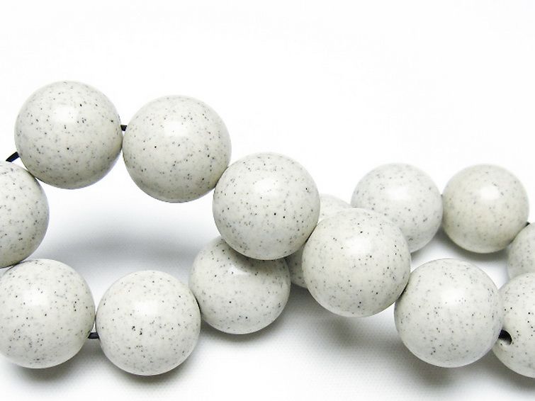 台湾産 北投石 天然ラジウム効果 ブレスレット 16mm [t538-3037] 2枚目