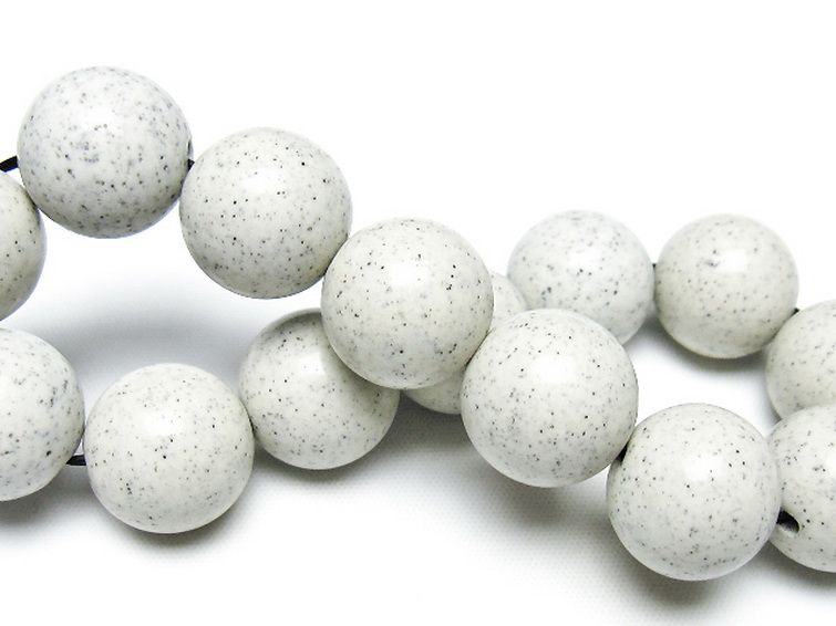 台湾産 北投石 天然ラジウム効果 ブレスレット 16mm [t538-3042] 2枚目