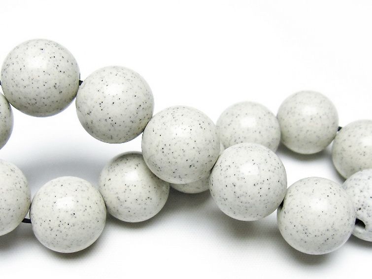 台湾産 北投石 天然ラジウム効果 ブレスレット 16mm [t538-3045] 2枚目