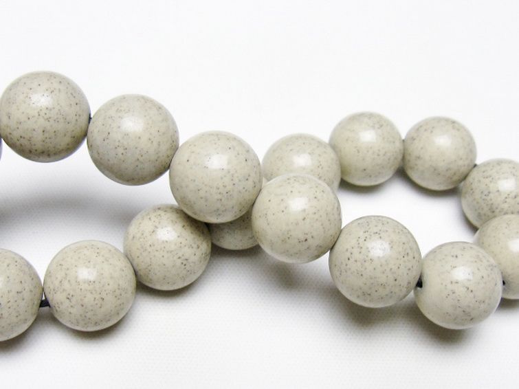 台湾産 北投石 天然ラジウム効果 ブレスレット 12mm [t538-3398] 2枚目