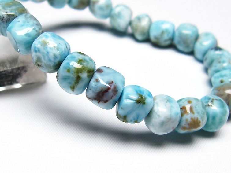 ラリマー ブレスレット [t54-4398]