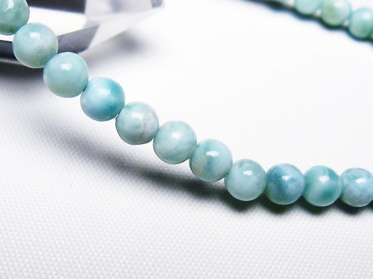 ラリマー ブレスレット 5mm [t54-5587] 3枚目