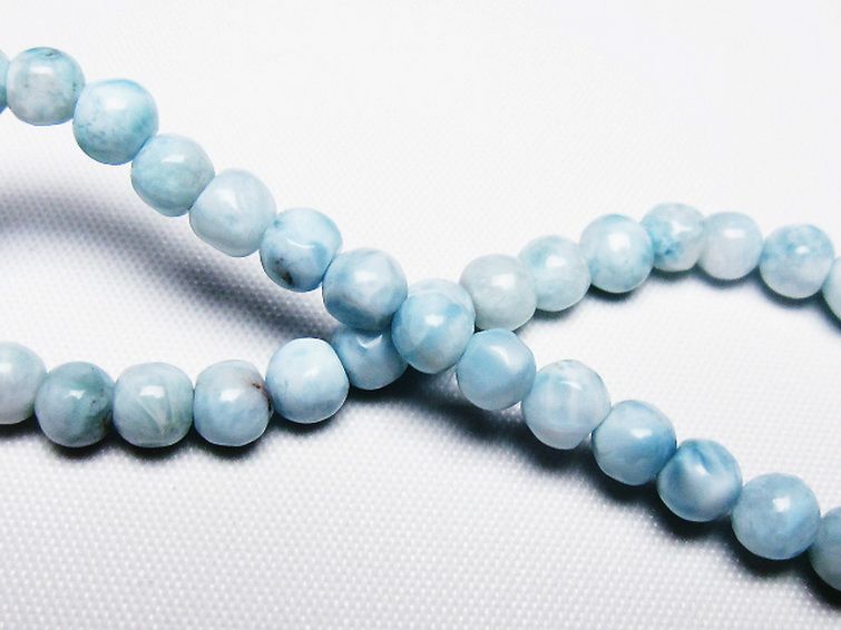 ラリマー ブレスレット 5mm [t54-5617] 2枚目