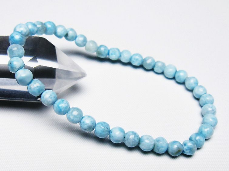 ラリマー ブレスレット 5mm [t54-5622]