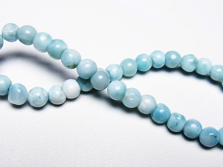 ラリマー ブレスレット 5mm [t54-5661] 2枚目