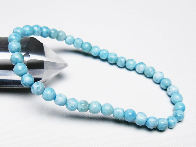 ラリマー ブレスレット 5mm [t54-5690] 1枚目