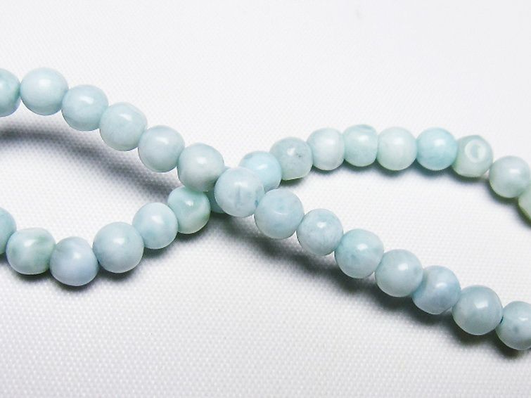 ラリマー ブレスレット 5mm [t54-5789] 2枚目