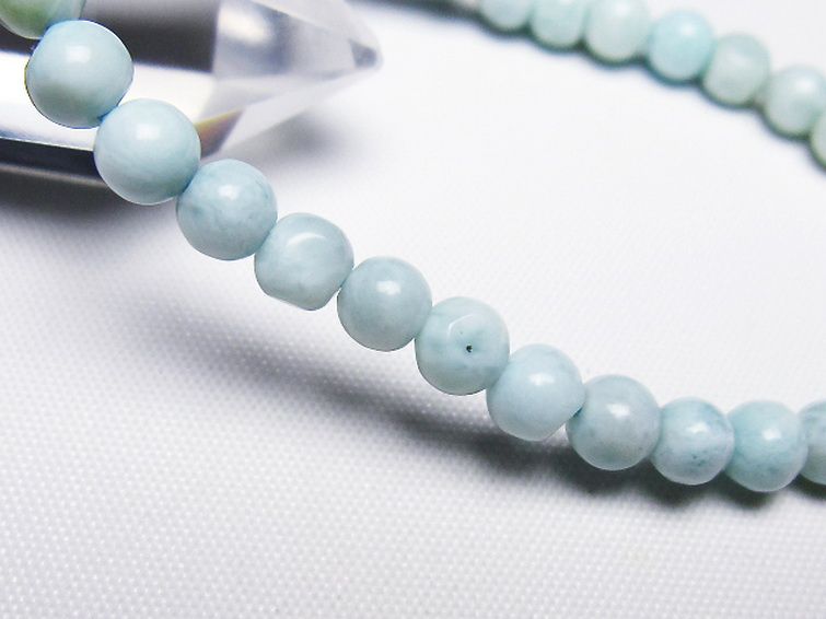 ラリマー ブレスレット 5mm [t54-5789]