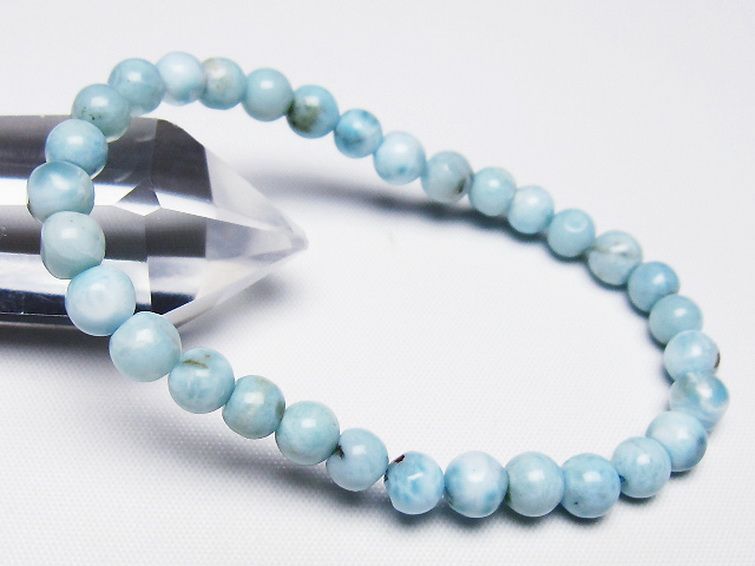 ラリマー ブレスレット 6mm [t54-5808] 1枚目