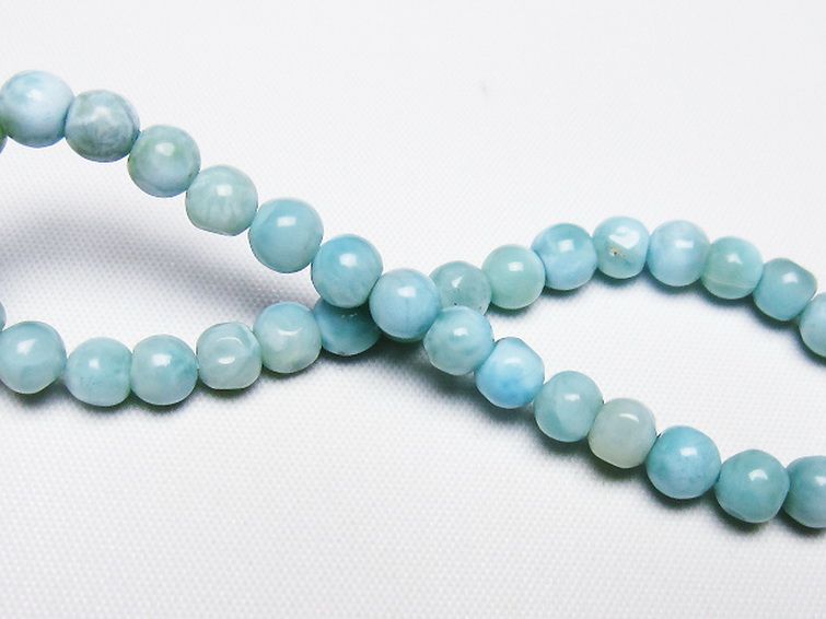 ラリマー ブレスレット 5mm [t54-5828] 2枚目