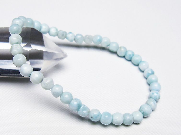 ラリマー ブレスレット 5mm [t54-5835] 1枚目