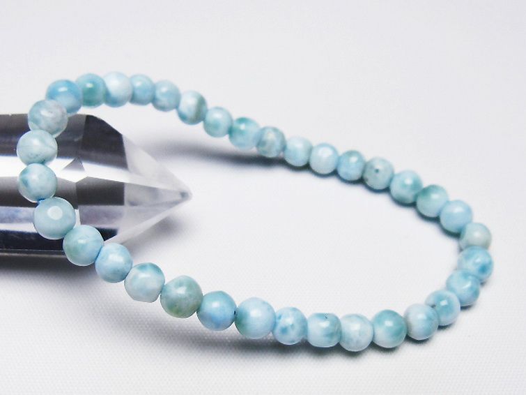 ラリマー ブレスレット 5mm [t54-5851] 1枚目