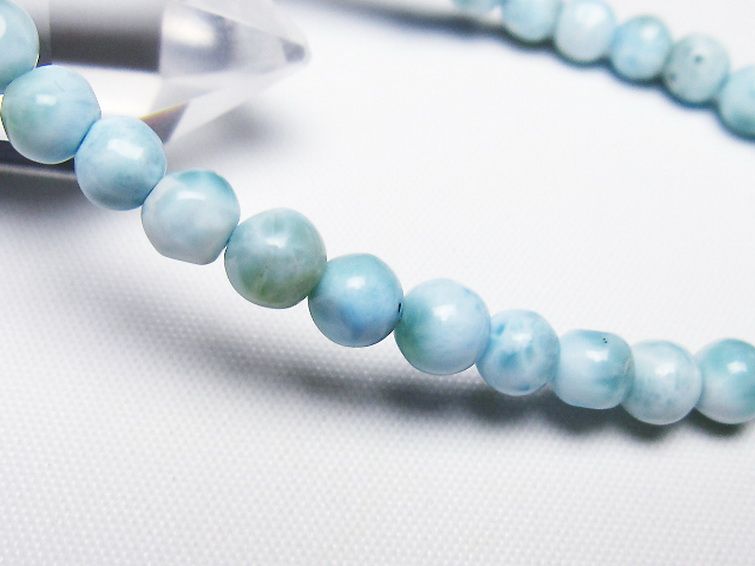 ラリマー ブレスレット 5mm [t54-5851] 3枚目