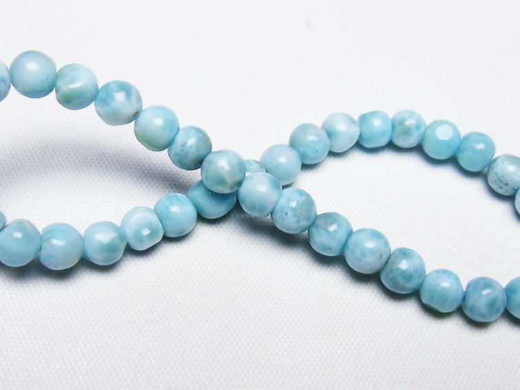 ラリマー ブレスレット 5mm [t54-5867] 2枚目